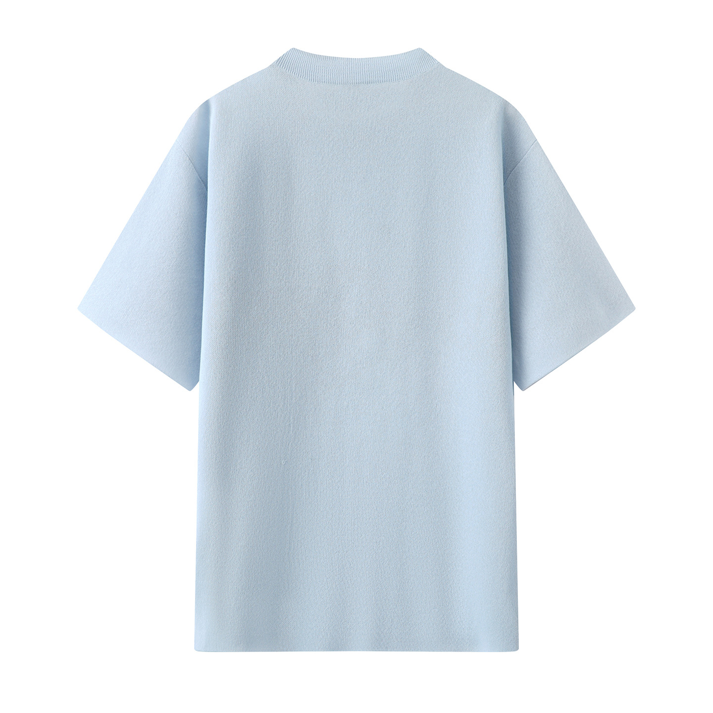 在庫あり 2025夏新作 パッチレター刺繍セーター 半袖Tシャツ 2J2E358