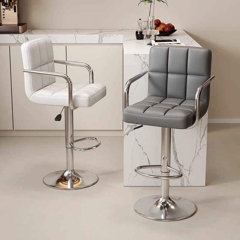 Silla de elevación de bar de paquete flexible, silla de elevación, silla alta giratoria ajustable, silla de cajero, silla de recepción