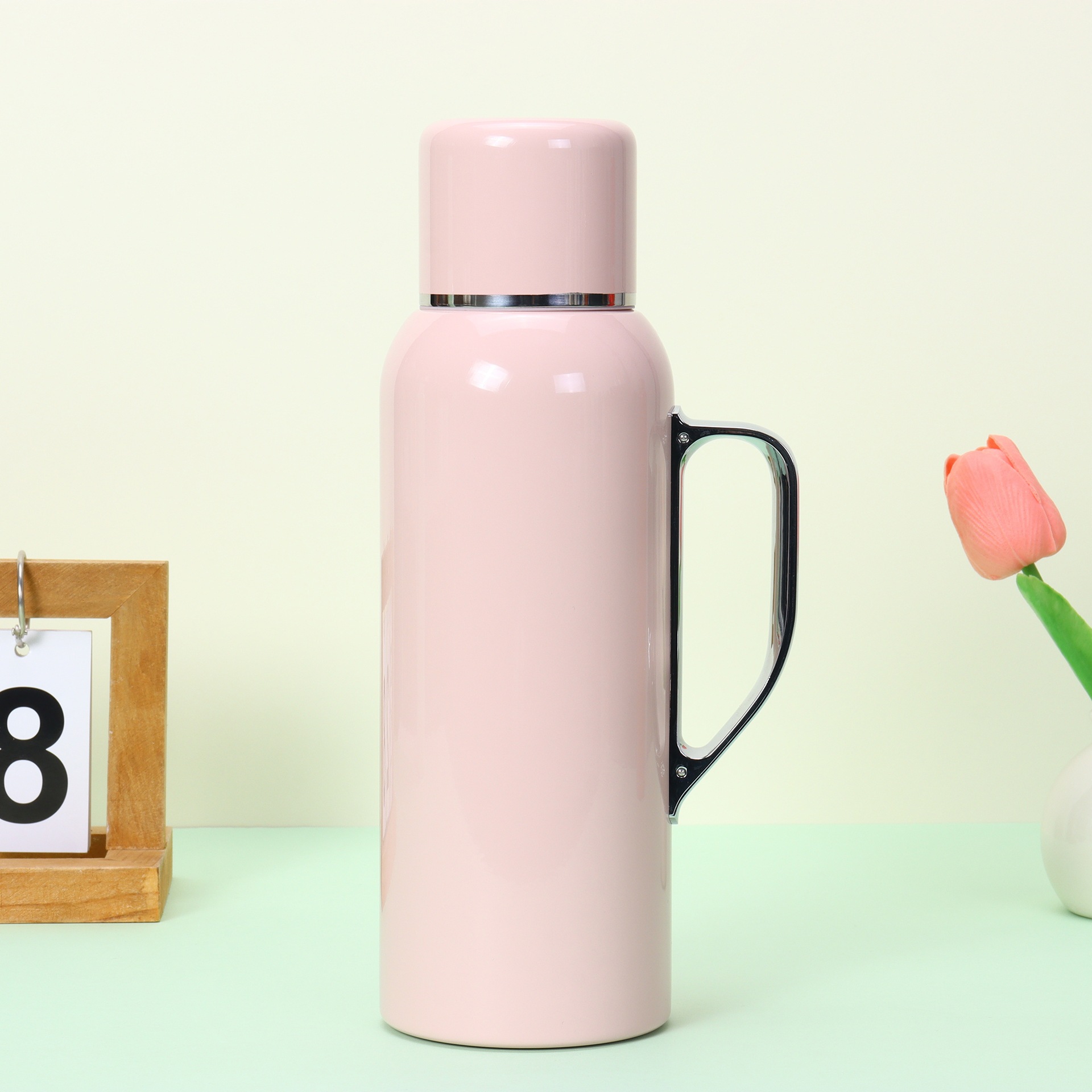 Grado materno-infantil 316 acero inoxidable termocalentador de temperatura mecánica inteligente hervir tetera de té portable separación de té taza de agua portátil