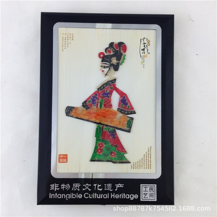 Shadow Shaanxi Shaanxi Shadow Play Display Desktop Swing Китайская характеристика На занятиях школьный подарок для иностранных школьников