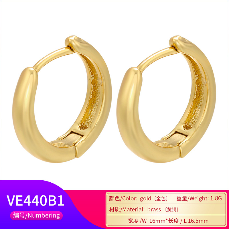 Copper Plating Earrings display picture 16