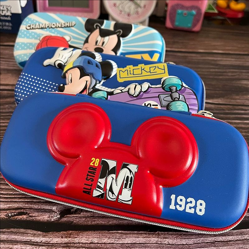 Youle 7719 Pencil Case Stationery Box Mickey Mouse Large Capacity Primary School Kidsren Eva Pencil Case Pencil Case
