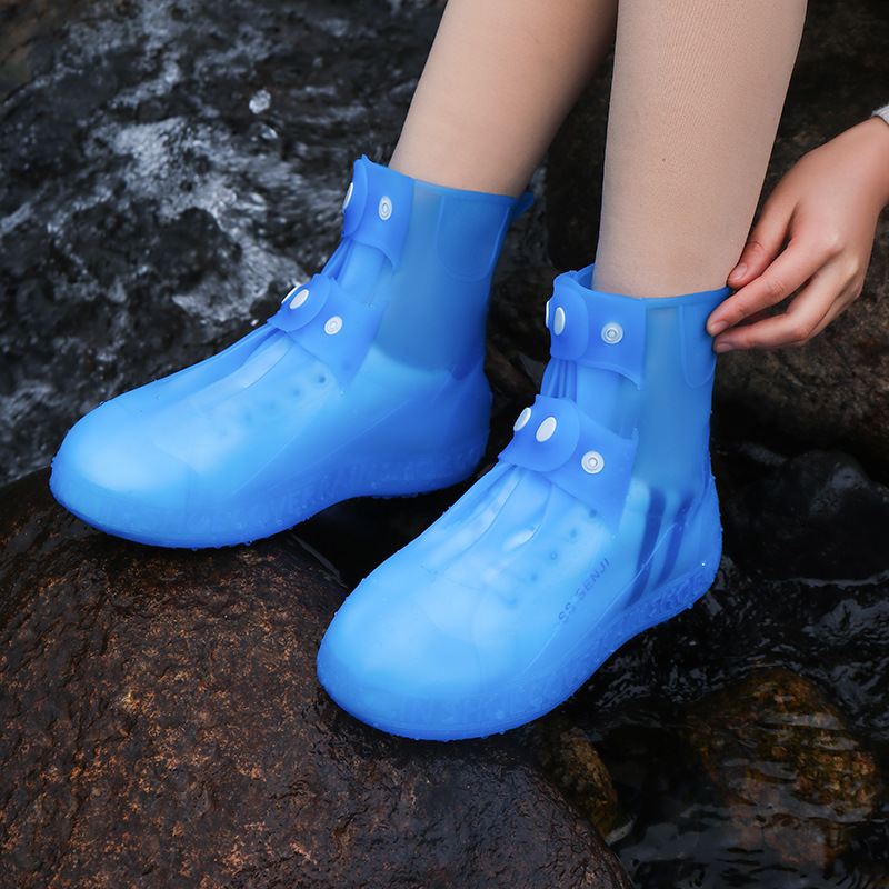 Cubrecalzado Impermeable para Lluvia de Plástico PET, Antiincrustante, para Lluvia y Nieve