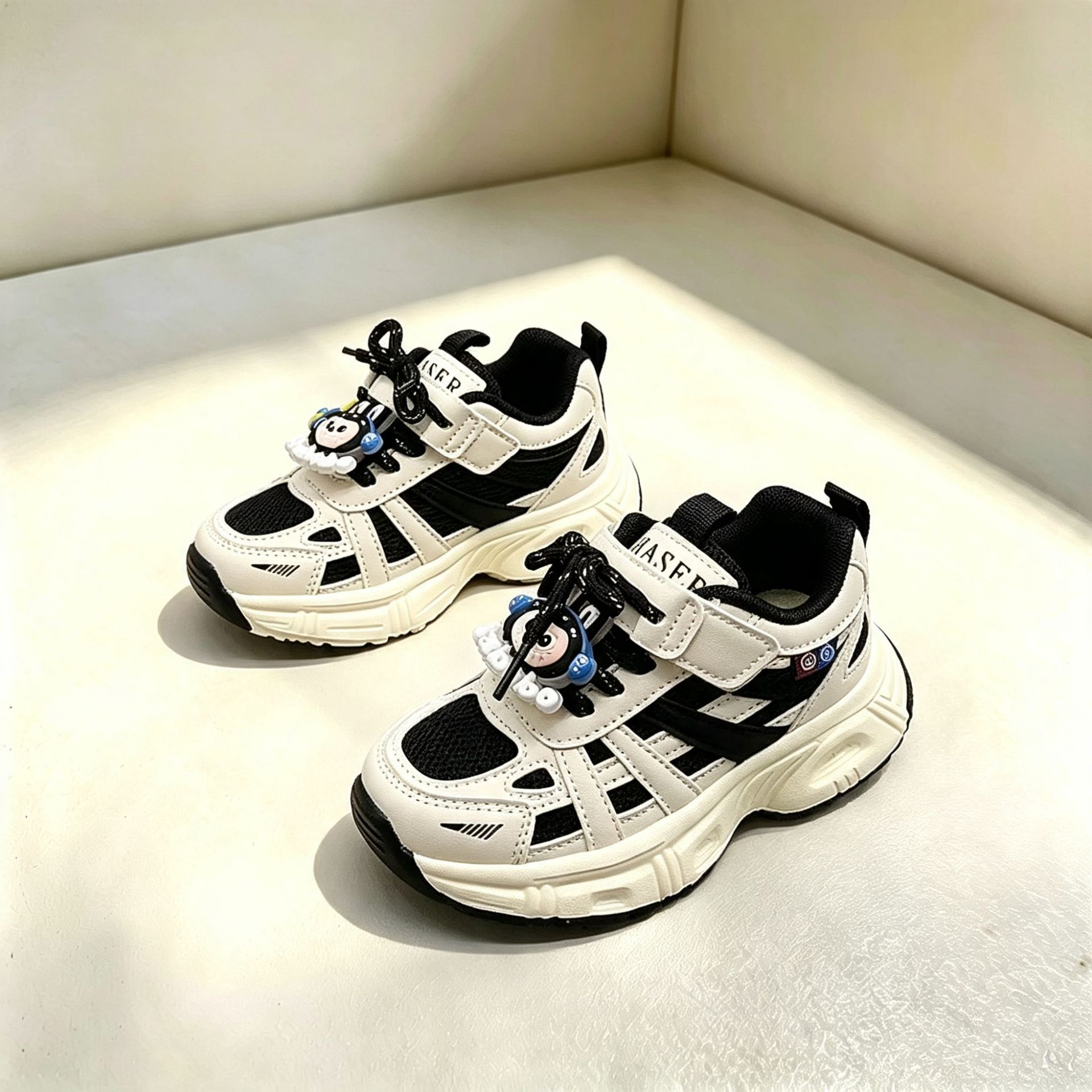 Zapatillas de Cuero Little Duck para Niños, Tallas 28-32, Zapatos Modernos para Bebés, Zapatos Casuales para Niñas