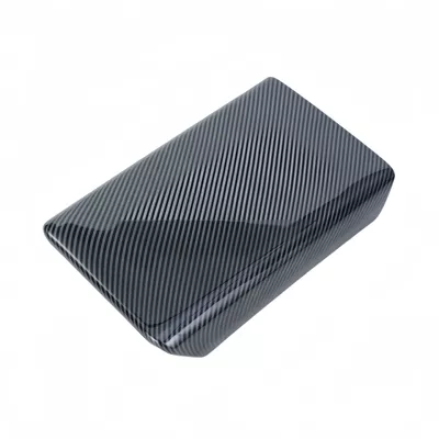 Versions: Center Control Panel, Glass | Other Automotive Interior Supplies - carbon-fiber-pattern-armrest-box-decorative-sticker