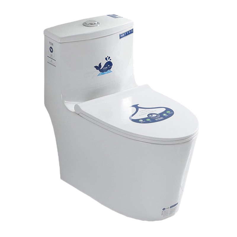 De gran diámetro ultra-alto sifón inodoro mudo de ahorro de agua inodoro de cerámica inodoro desodorante inodoro al por mayor image 13