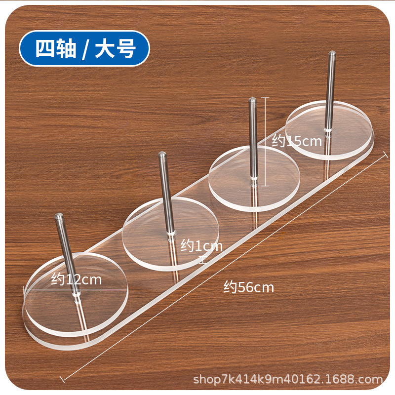 Herramienta auxiliar de tejido manual desmontable marco de eje giratorio de lana portátil bobina de plástico de lana