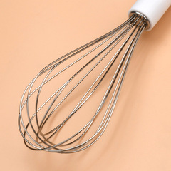 Handheld Encrypted Line Whisker Home Plastic Handle Mixer Cream Manual Whisker Baking Tool