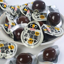 全家福老卤小黑蛋500g即食香辣鹌鹑蛋铁蛋休闲网红小吃分享小零食
