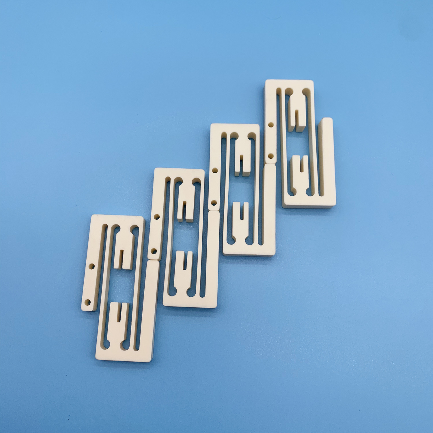 99氧化铝耐温陶瓷板陶瓷片 氧化铝陶瓷基片 电子秤氧化铝陶瓷花片