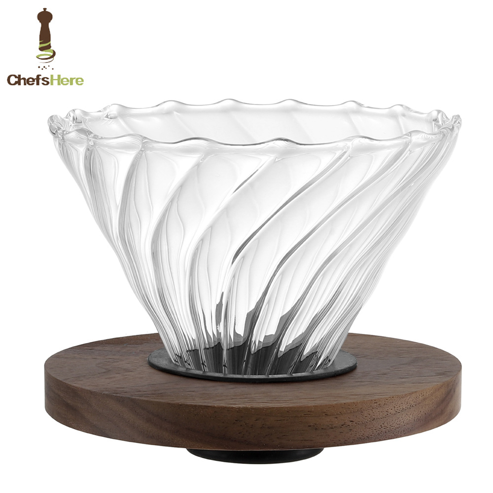 Viajes portátiles al aire libre camping mano café conjunto caja de regalo molino de frijoles mano olla de agua compartiendo papel de cocción