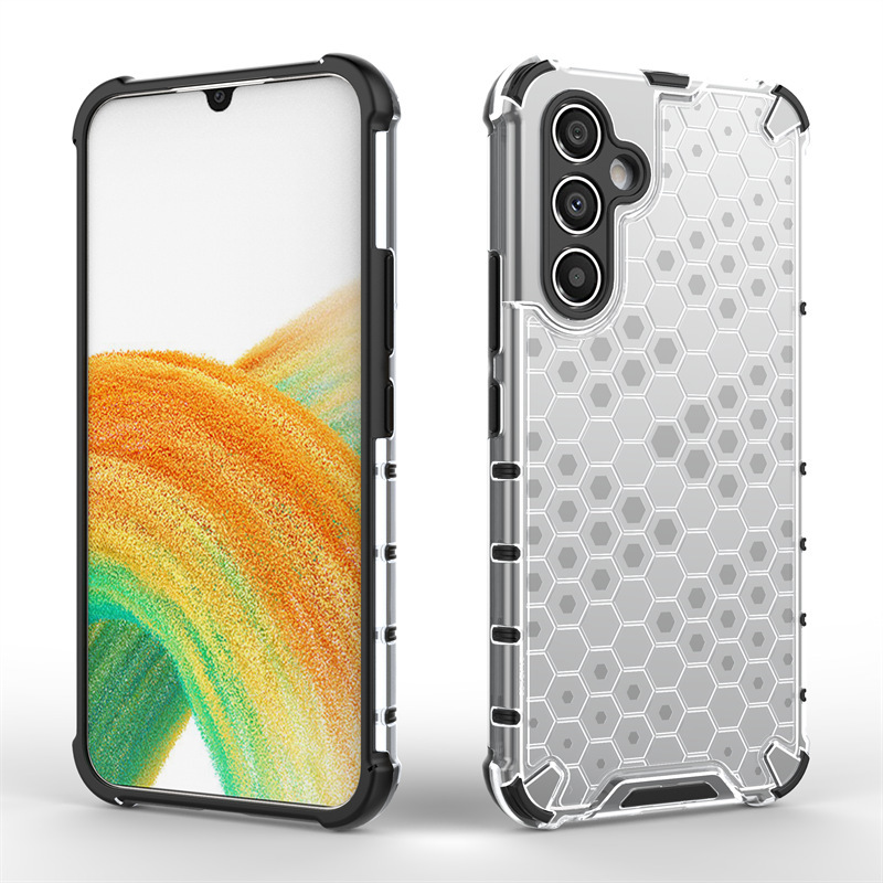 Suitable for Samsung A56 Honeycomb Phone Case A36 Full Cover A16 Transparent A55 Anti-Fall A35/A15 Protective Case A05 Suitable for Samsung A56 Honeycomb Phone Case A36 Full Cover A16 Transparent A55 Anti-Fall A35/A15 Protective Case A05