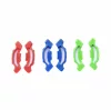 Lens stopper, one pair in each of three colors (three pairs)