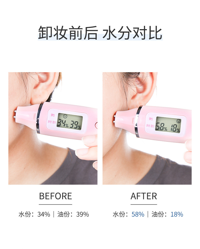 Yousa 80ml Amino Acid Cleansing Makeup Remover Water Travel Portable Gentle Facial Cleansing Makeup Remover Water YS2043 undefined