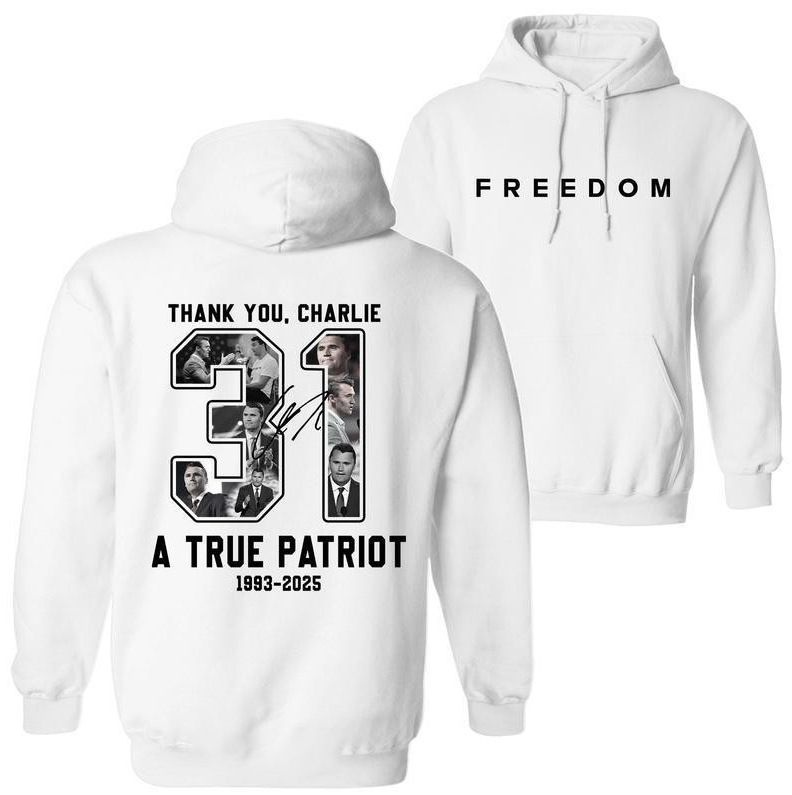 【跨境欧码】Thank You Charlie Kirk A True Patriot Legends|undefined