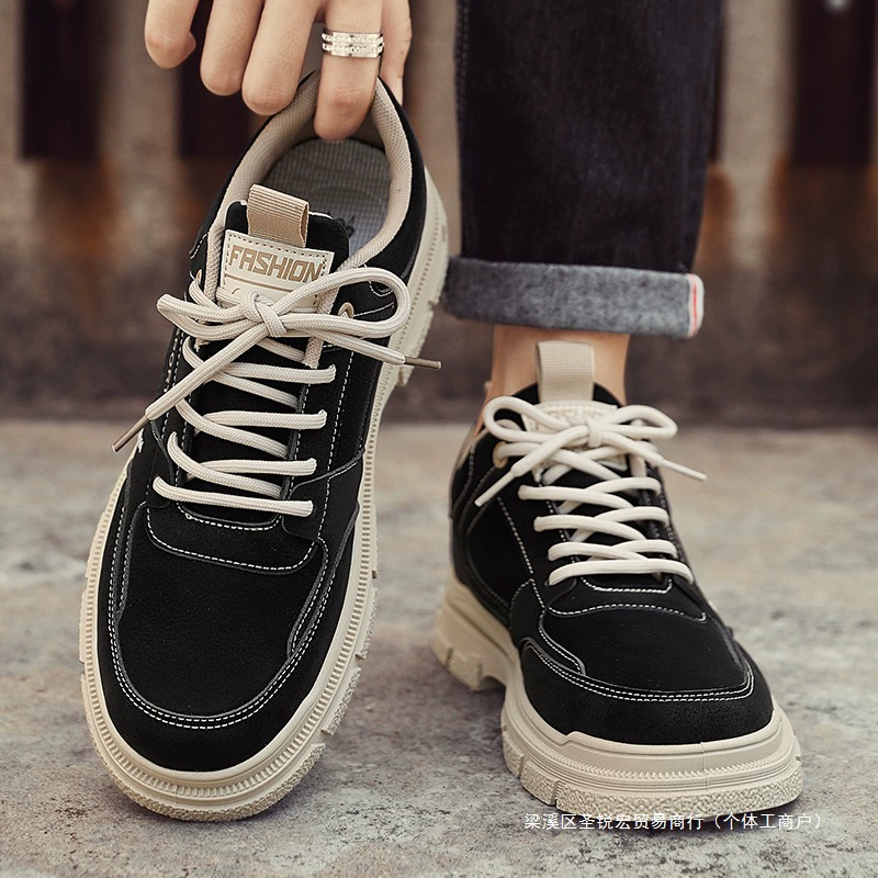 Страхование труда Мужская обувь 2025 новый весной и осенью низкий уровень спортивной обуви Martin обувь мужская наружная нескользкая обувь на толстой подошве