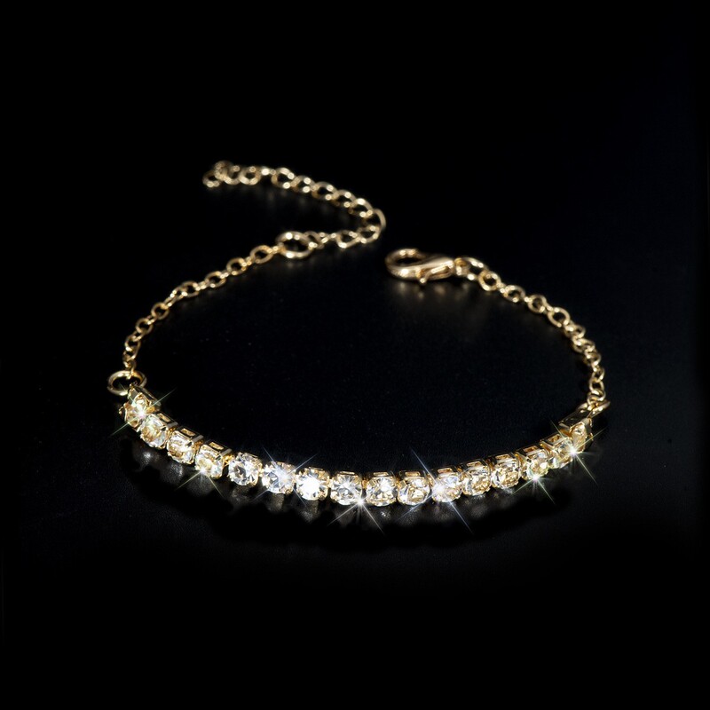 Cross-Border Popular Zircon Claw Chain Women's Bracelet Wholesale Jewelry Accessories Novice Jewelry Women's Bracelet European and American Foreign Trade Jewelry