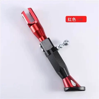Motosiklet ləvazimatları və aksesuarları alloy adjustable side tripod - pcr-temple-red