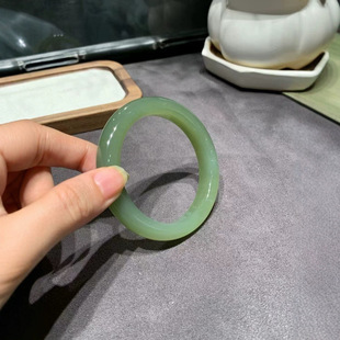 Jinyutang Xinjiang Exquisite Hetian Jade Violet Bracelet Is Bright and Delicate, Purple and Auspicious, Diverse and Diverse