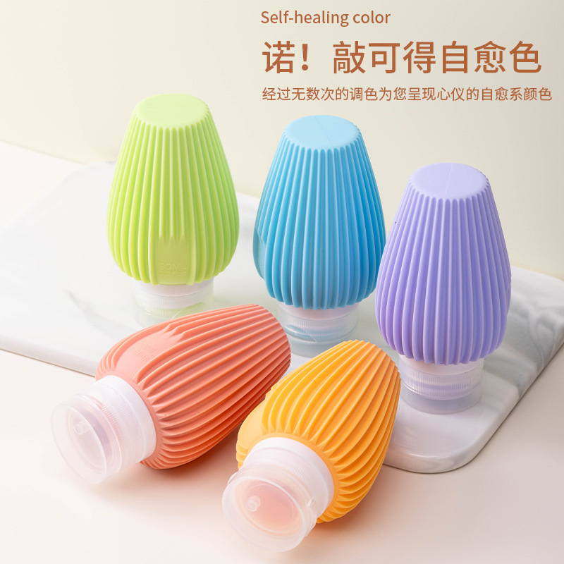 外贸跨境大容量分装瓶便携式化妆品空瓶子洗浴沐浴露硅胶旅行瓶子|undefined