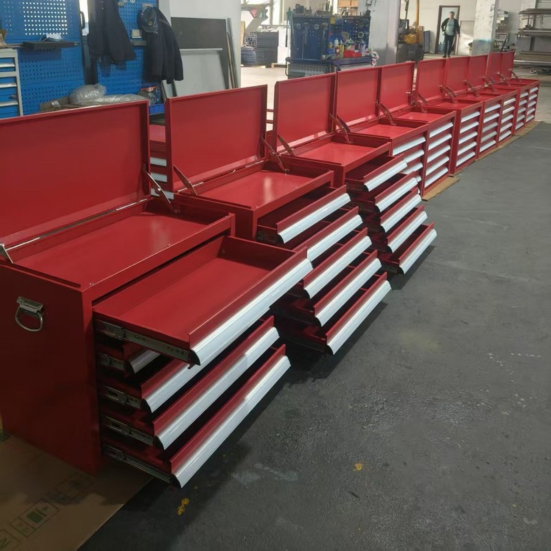 移動工具車工具キャビネット修理工具キャビネット多機能引き出し式五抽出厚い自動車修理工具箱|undefined