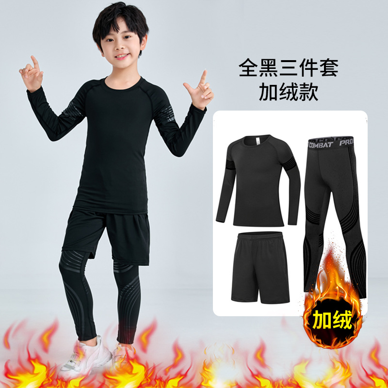 벨벳 올블랙 쓰리피스 슈트