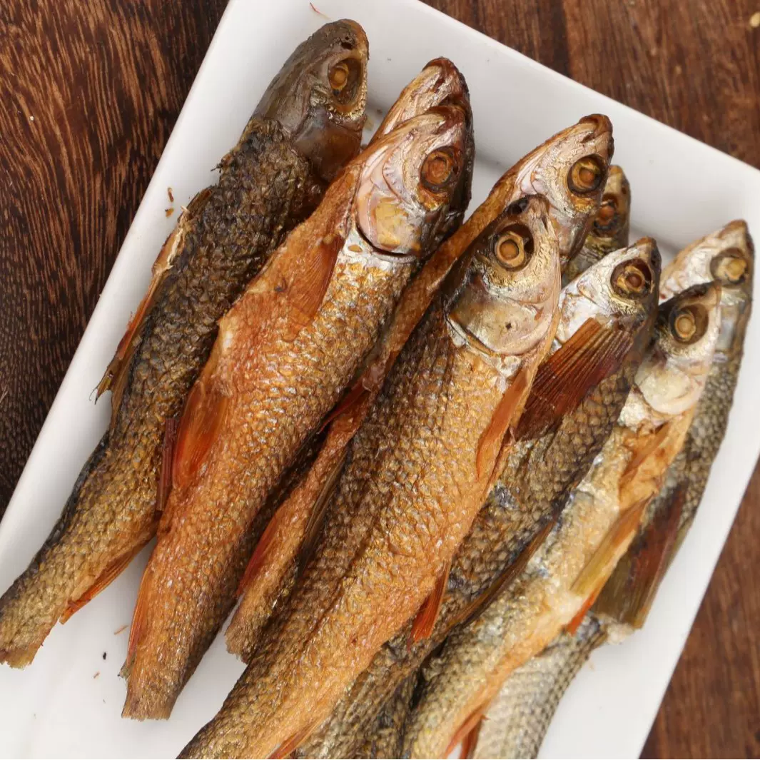 湖南特产厂家批发定制加工柴火熏制东公鱼火焙鱼鱼仔包装定制