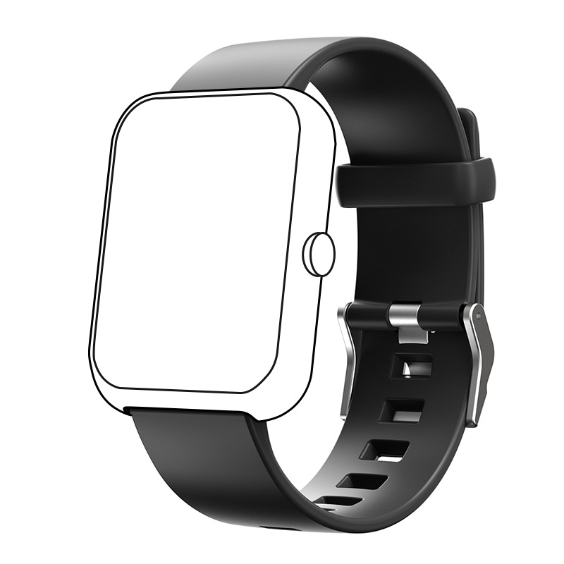 S20表带手环手表防水耐磨耐脏柔软莫兰迪时尚硅胶表带