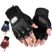 批发机车摩托车格斗半指手套男骑行山地车自行车骑手战术手套越野