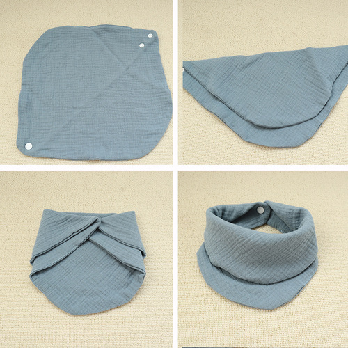 Summer newborn baby gauze triangle towel mother and baby supplies bib baby bib bib mouth towel eating foreign trade