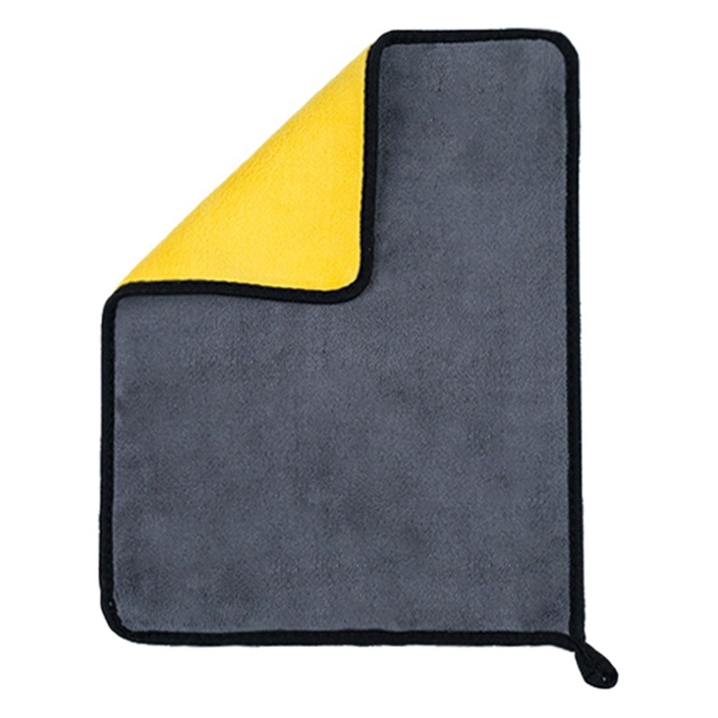 Toalla para lavado de coches, gruesa, absorbente, que no suelta pelusa, de felpa, específica para limpieza de coches o pesca, se puede agregar logo.