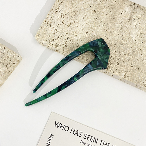 Korean Dongdaemun Leopard-Print Hair Clip, Instagram-Friendly Retro Acetate Design, Ultra-Girly Elegance for Updos—Premium-Looking Hair Accessories