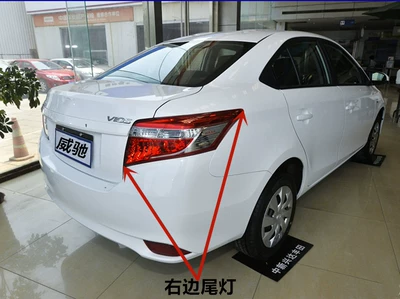 Applicable to 14-16 17- 23 Avtomobil arxa fənərləri - vios-14-16-rear-taillight-passenger-right-high-quality-ordinary-quality-1-piece-others