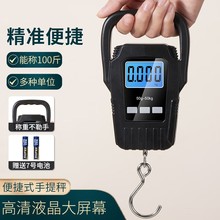 手提式电子吊钩秤家用行李快递钓鱼秤便携精准手提弹簧秤多功能秤