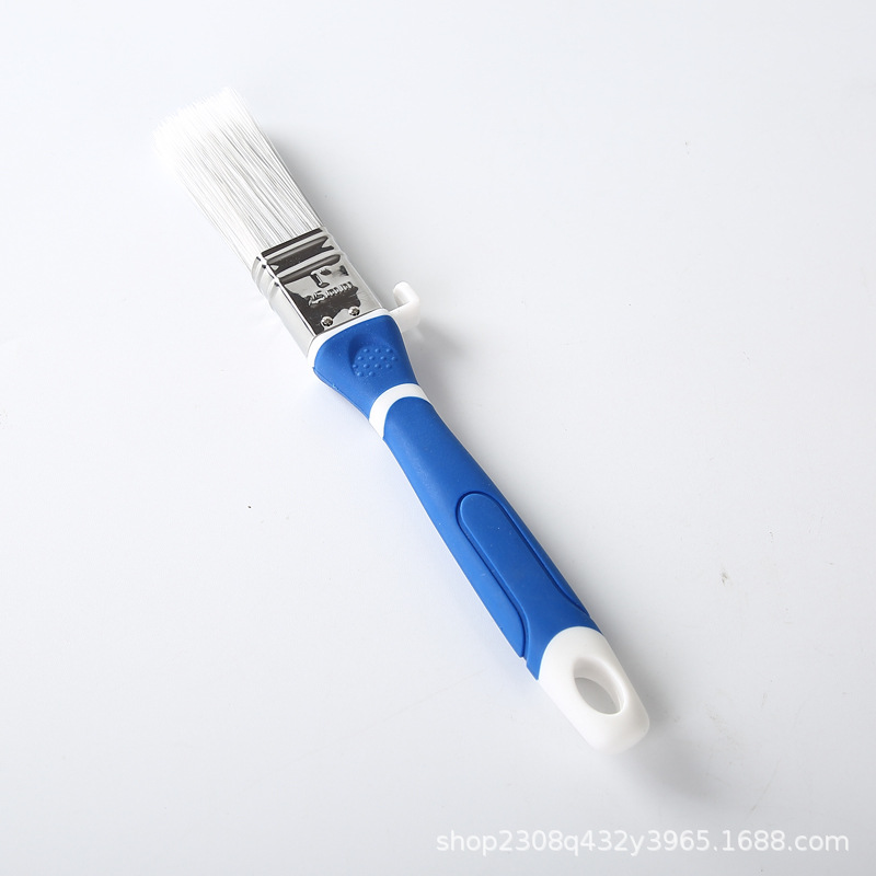 Cepillo Cepillo de pintura Cepillo de limpieza gris con mango de plástico Cepillo de limpieza de salida de aire Cepillo de limpieza de teclado Cepillo de plástico Cepillo elástico