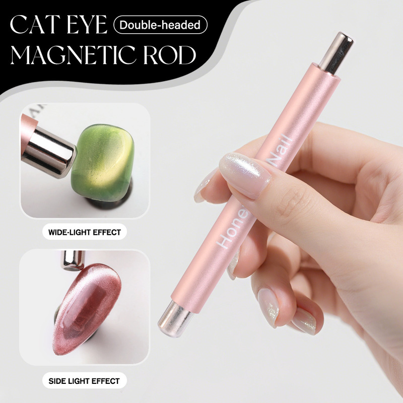 Double-Ended Nail Art Magnet, Cat's Eye Magnet Stick, Nail Art Magnet, Super Strong Suction Cat's Eye Glass Beads, Special for Nail Art Double-Ended Nail Art Magnet, Cat's Eye Magnet Stick, Nail Art Magnet, Super Strong Suction Cat's Eye Glass Beads, Special for Nail Art