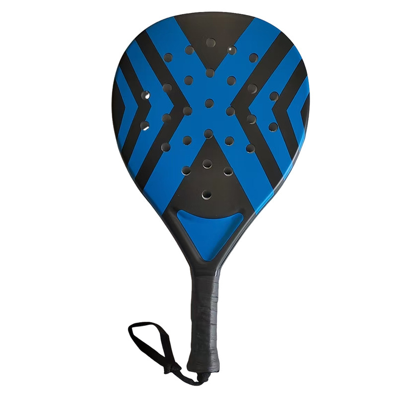 Raqueta de playa al aire libre para principiantes con entrenador de raqueta de tenis de fibra de carbono