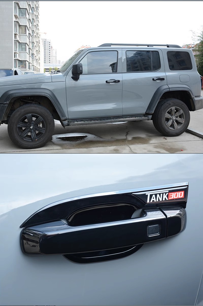 21-25 Weipai Tank 300 Door Bowl Handle Stickers Modified Special Door Handle Anti-Scratch Protection Decorative Accessories