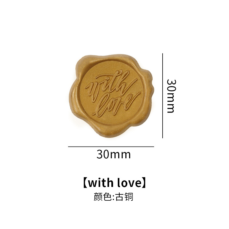 sello de cera en relieve sobre carta de amor tarjeta postal sello pegatinas de regalo sello de cera sello de cera sello de cera impresión de pintura de fuego
