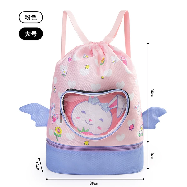 Upgrade big pink love rabbit