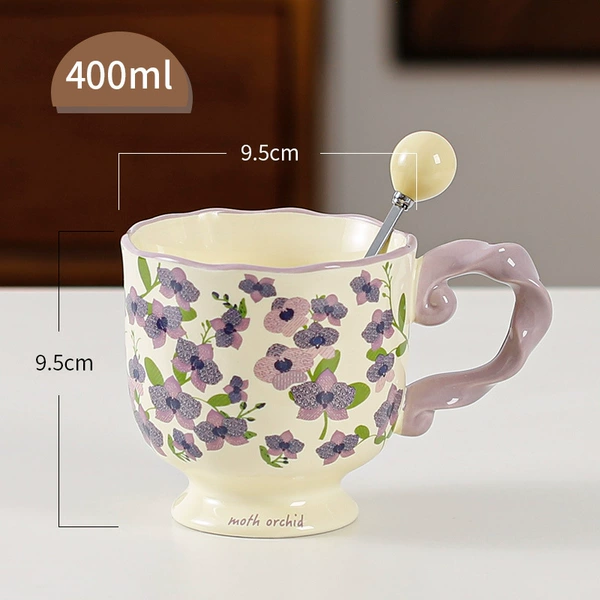 【Cup + Ball Spoon】Icinn on the cake of the goblet-Purple