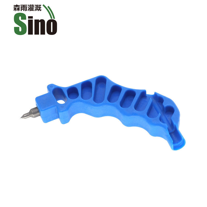 4/7 punzón de cabeza de acero de aleación de tubo de lana, manguera de tubo duro, herramientas de riego sin impuestos