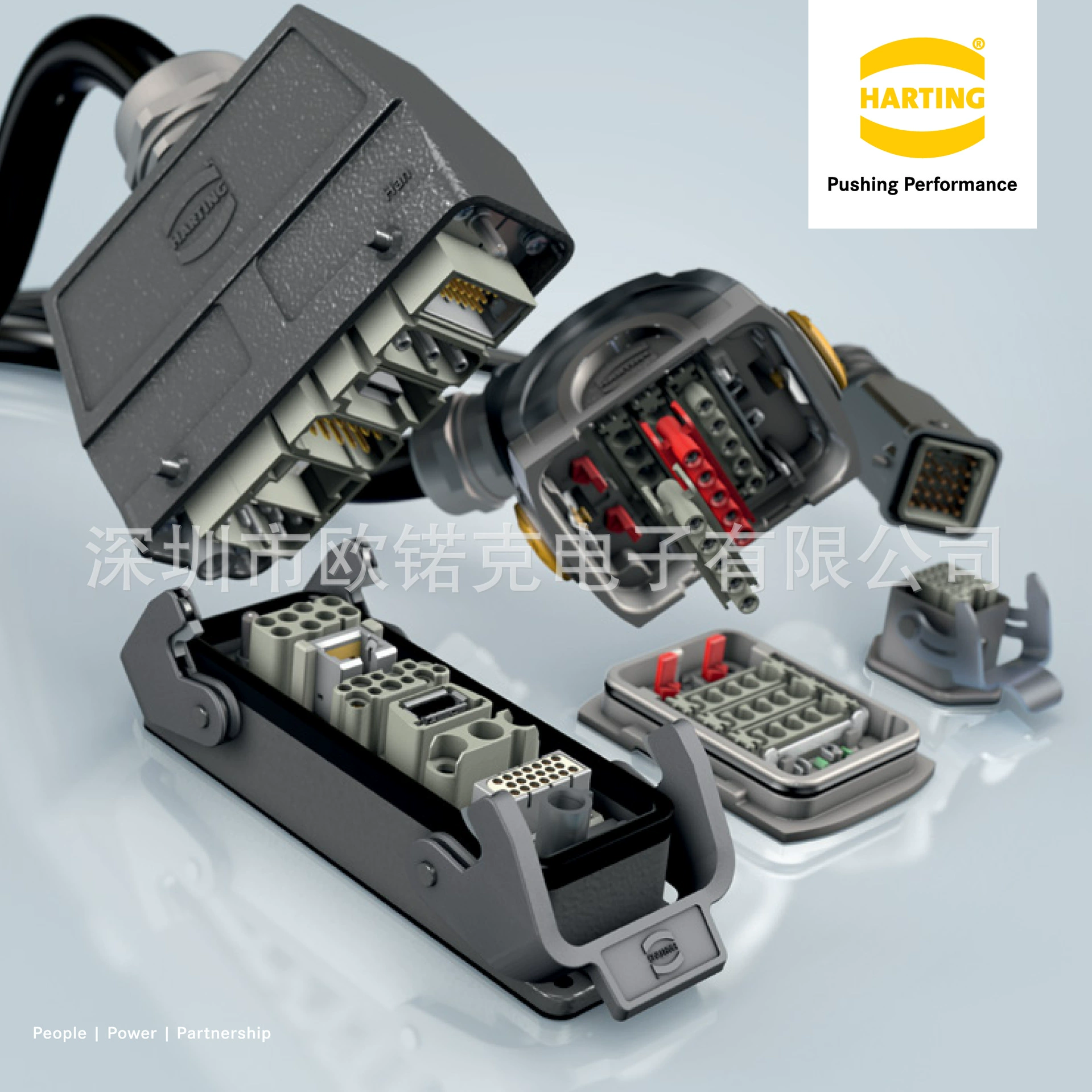 HARTING Han-Modular модульный разъем, гнездо, одиночный модуль 09140022702