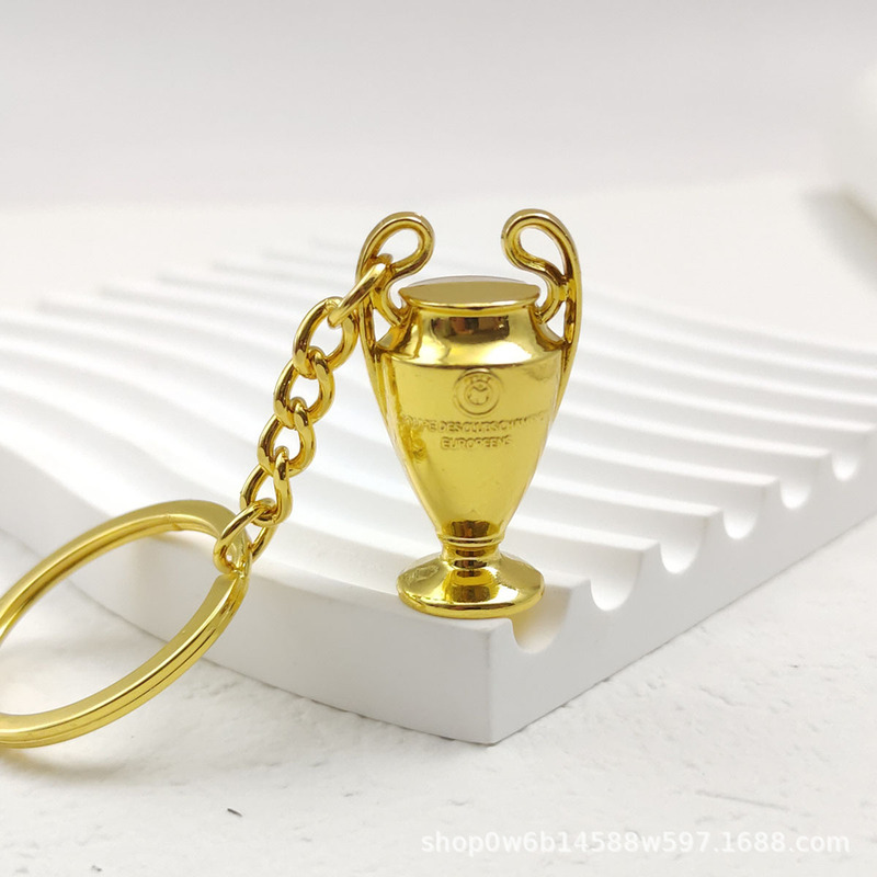 New World Cup Trophy Keychain Pendant Fan Merchandise Souvenir Men's Car Keychain