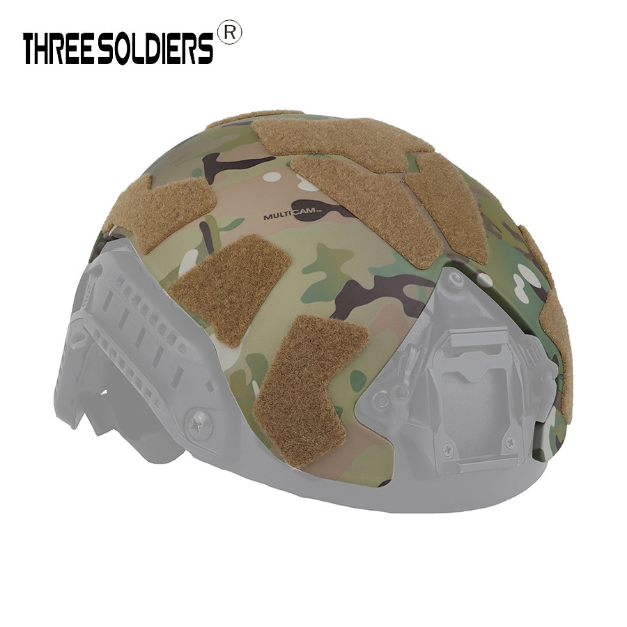 真人CS战术头盔加装加厚魔术贴外壳轻量化加固头盔甲适配FAST