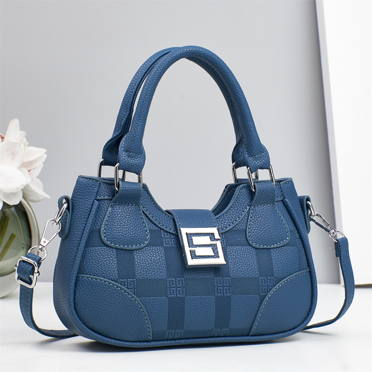Temperamento versátil nuevo bolso coreano de moda mujer hermoso bolso de hombro bolso de mujer bolso de mujer bolso grande