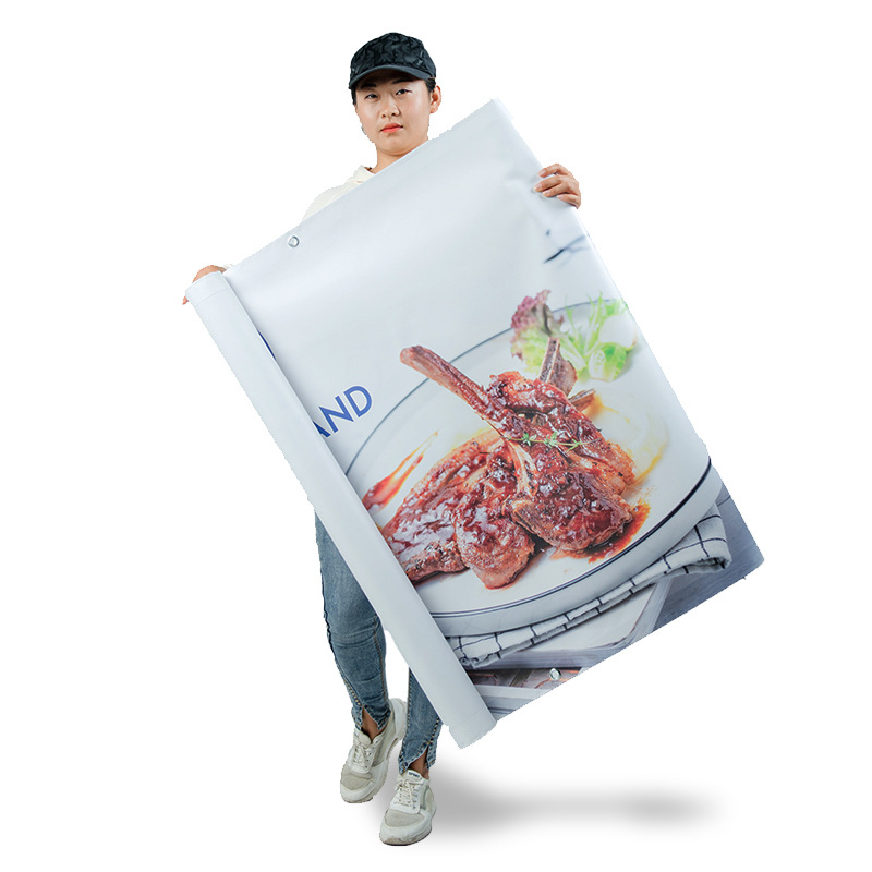 深圳喷绘厂家制作户外刀刮布广告条幅宣传活动灯箱布超市门头广告