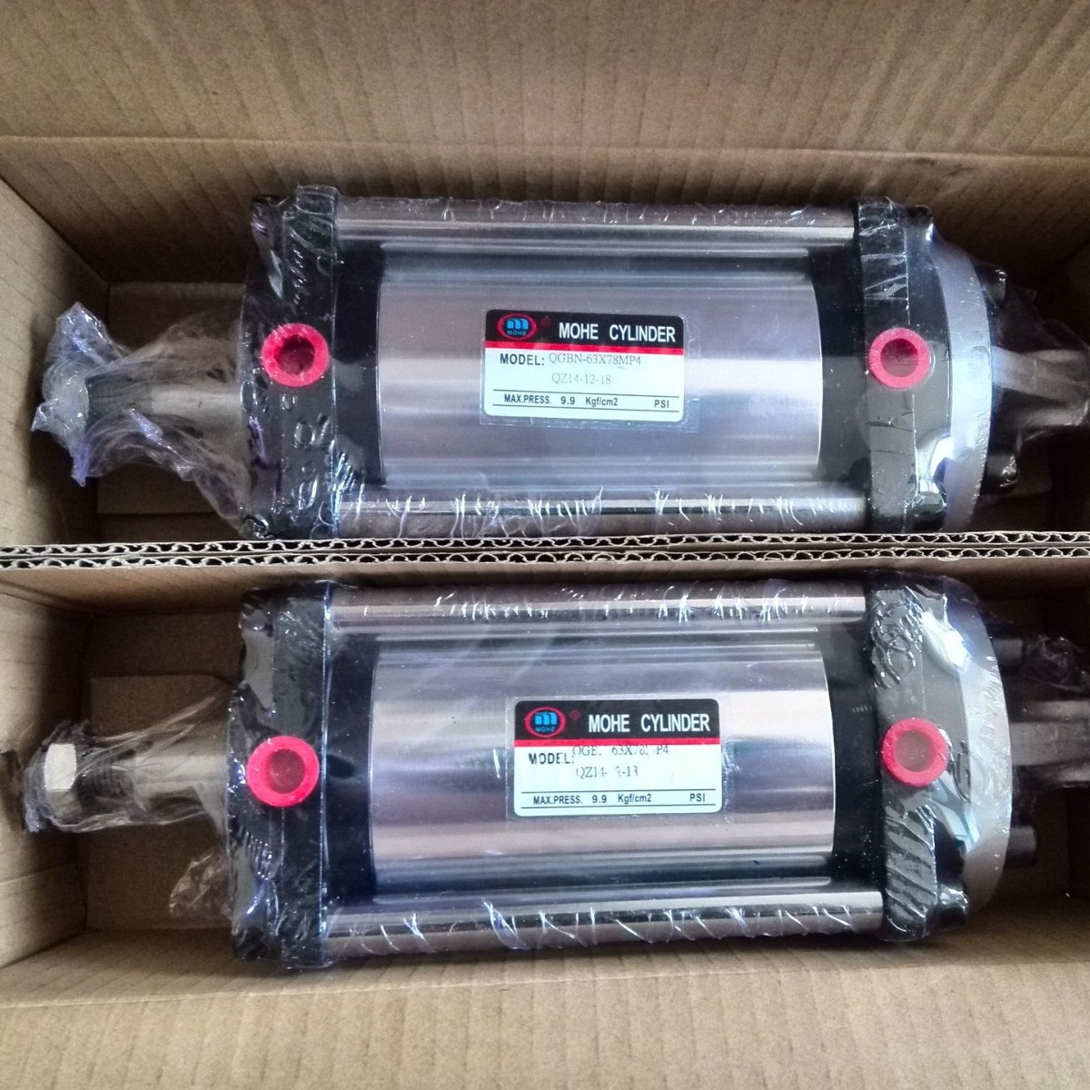 MOHE气缸QGKMJ-80X175MP4-R吹瓶机气缸  密封圈 磁性开关