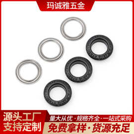 铜圆边鸡眼扣金属喷漆气眼扣鞋眼扣批发气眼广告帆布空心气眼