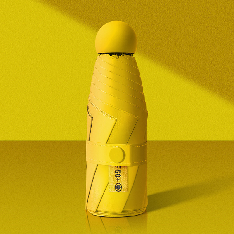 Protección solar 50% de descuento para mujeres sombrillas de cápsula sombrillas